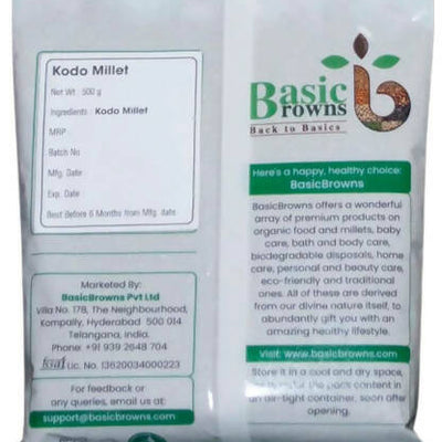 BasicBrowns Kodo Millet