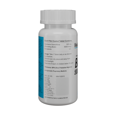 HealthAid Biotin 5000 mcg Tablets