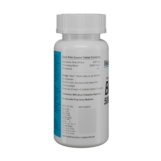 HealthAid Biotin 5000 mcg Tablets