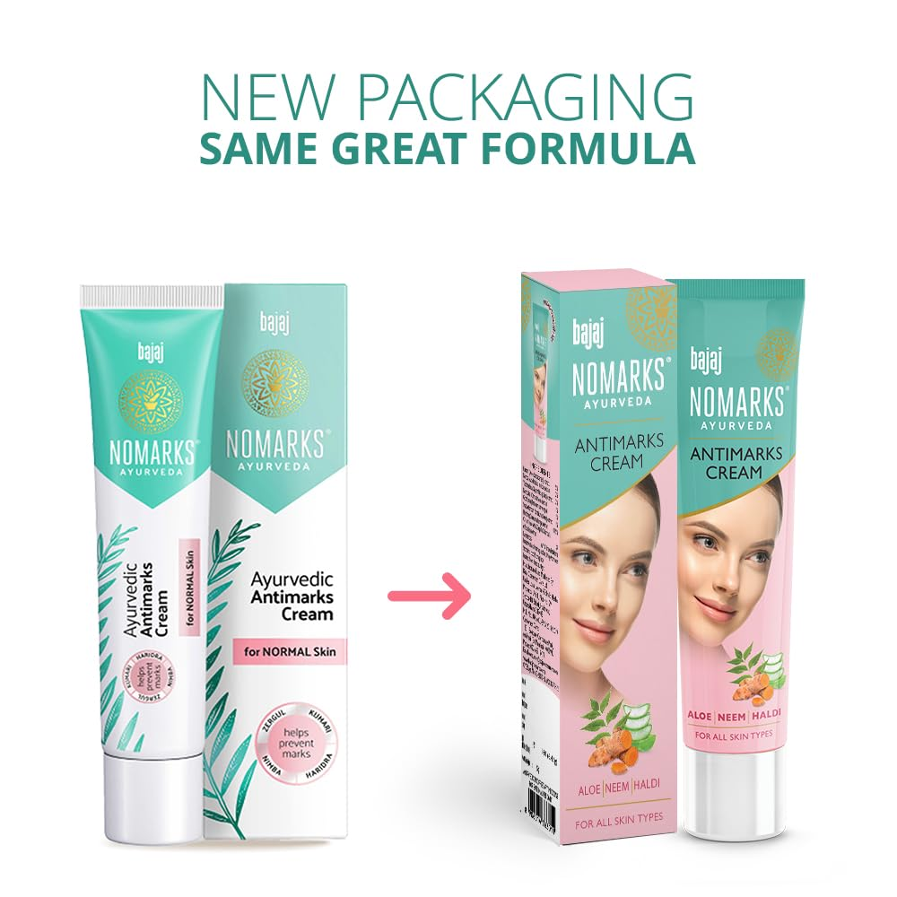 Bajaj Nomarks Ayurvedic Antimarks Cream For Normal Skin