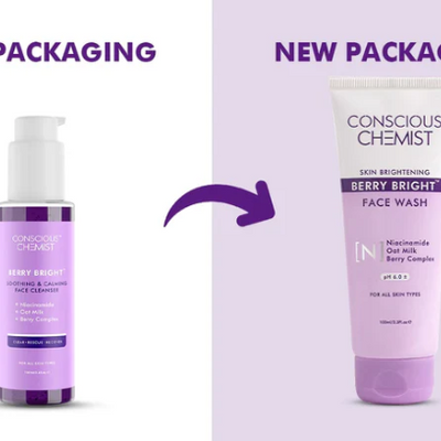 Conscious Chemist Berry Bright Soothing & Calming Face Cleanser
