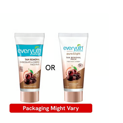 Everyuth Naturals Chocolate And Cherry Tan Removal Face & Body Pack