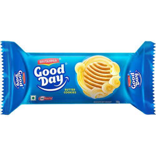 Britannia Good Day Butter Cookies Biscuits,  100g