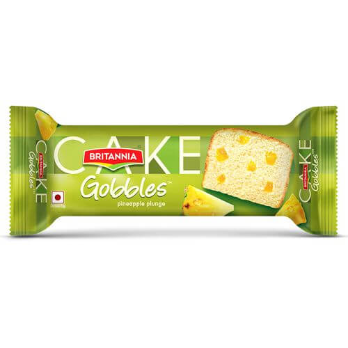 Britannia Gobbles Pineapple Cake, 55g