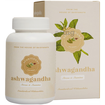 Baidyanath Jhansi Ayuvedant Ashwagandha Tablets