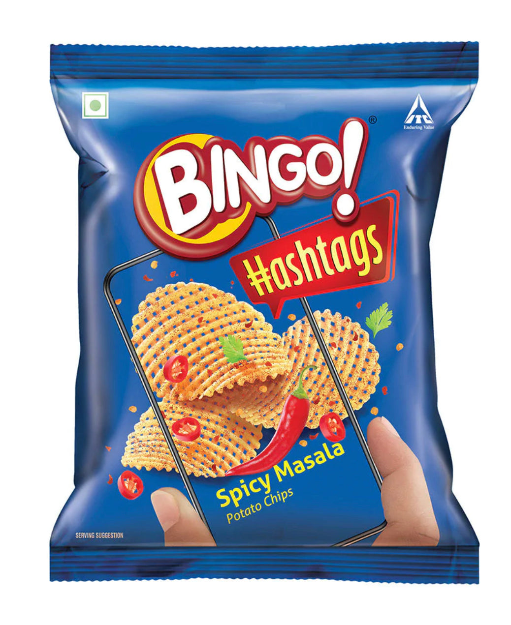 Bingo! Hashtags Spicy Masala, 22.5g