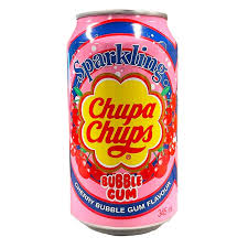Chupa Chups Sparkling water Bubble GUM 345ML