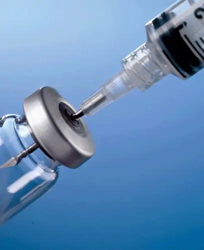 Sterile Empty Injection Vial 10 mL Clear