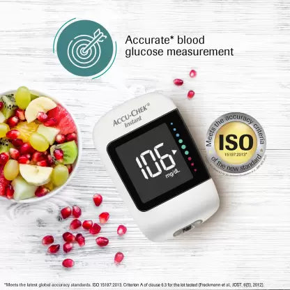 ACCU-CHEK Instant (with Bluetooth) Glucometer