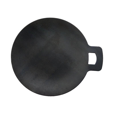 100% Pure Iron Tawa, Concave, Seasoned, Toxin-free, Nonstick, 30cm, 1.77kg