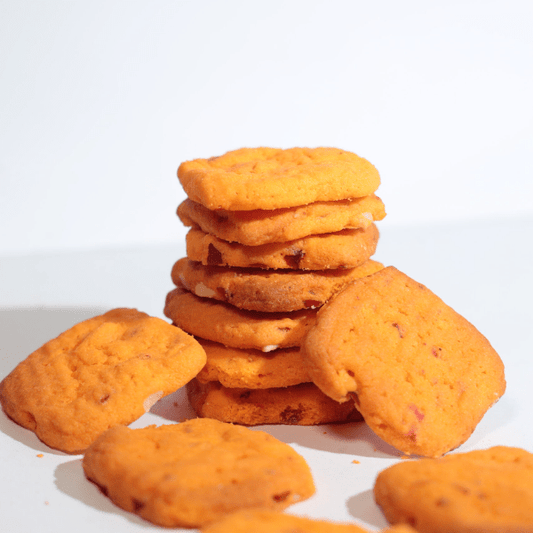 Ishwarji Gajak Wale Tooty Frooty Biscuit - 500 gms