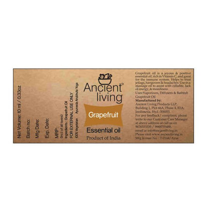 Ancient Living Grapefruit Essential Oil