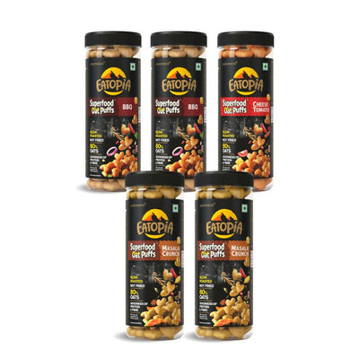 Eatopia Superfoods Oat Puffs - Assorted
