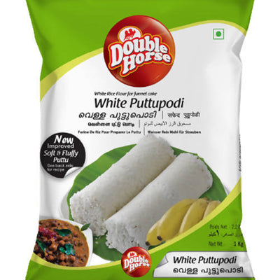 Double Horse White Puttupodi