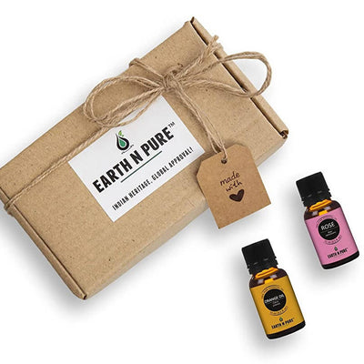 Earth N Pure Rose & Orange Essential Oils