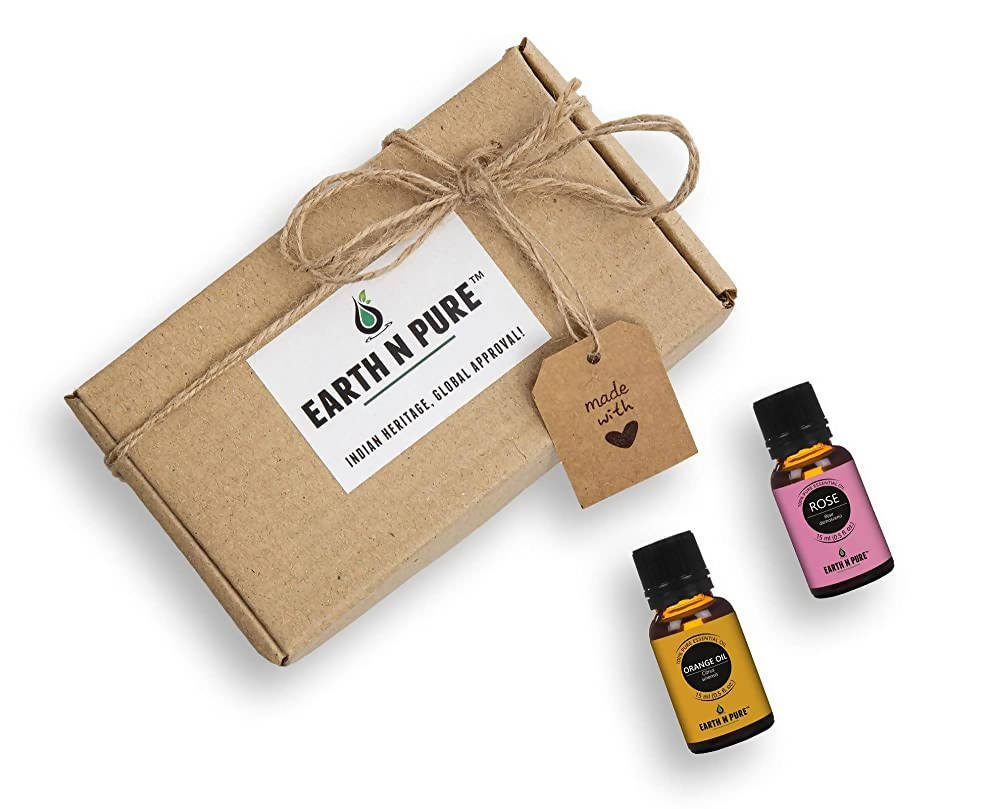 Earth N Pure Rose & Orange Essential Oils