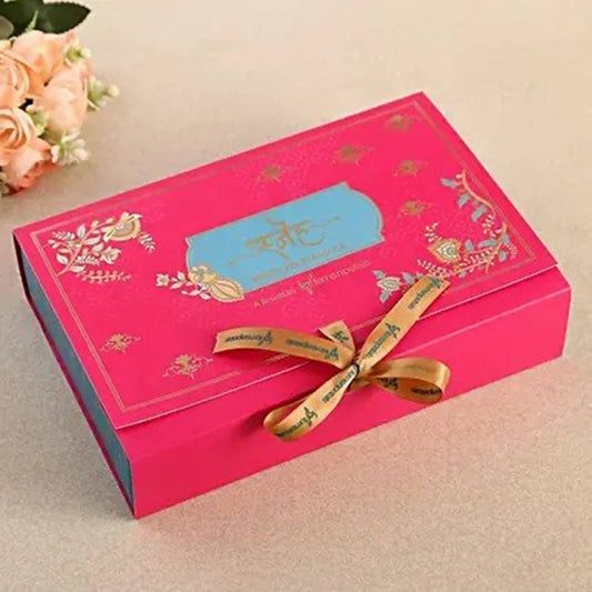 Beautiful Red Bhaiya Bhabhi Kumba Rakhi Set