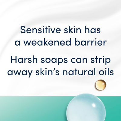 Dove Advanced Sensitive Care Bar With Ceramide And Nutrient Cream
