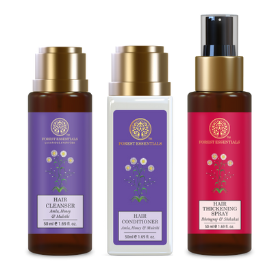 Forest Essentials Hair Thickening Ritual For Fuller Hair