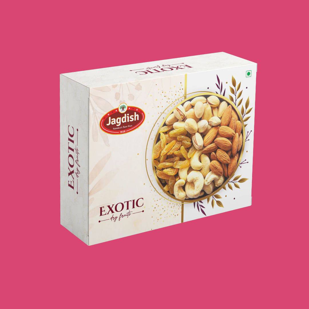 Jagdish Farshan Exotic Dry Fruit Hamper - 400 gms