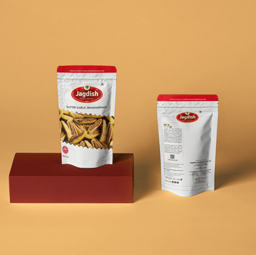 Jagdish Farshan Butter Garlic Bhakharwadi - 500 gms