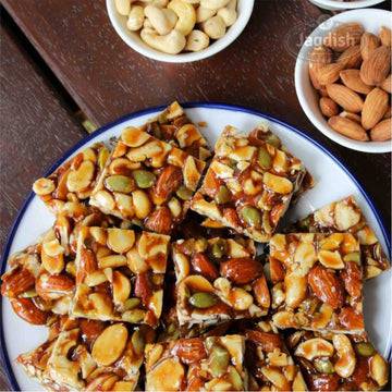 Jagdish Farshan Dry Fruit Chikki (Sugar Free) - 500 gms