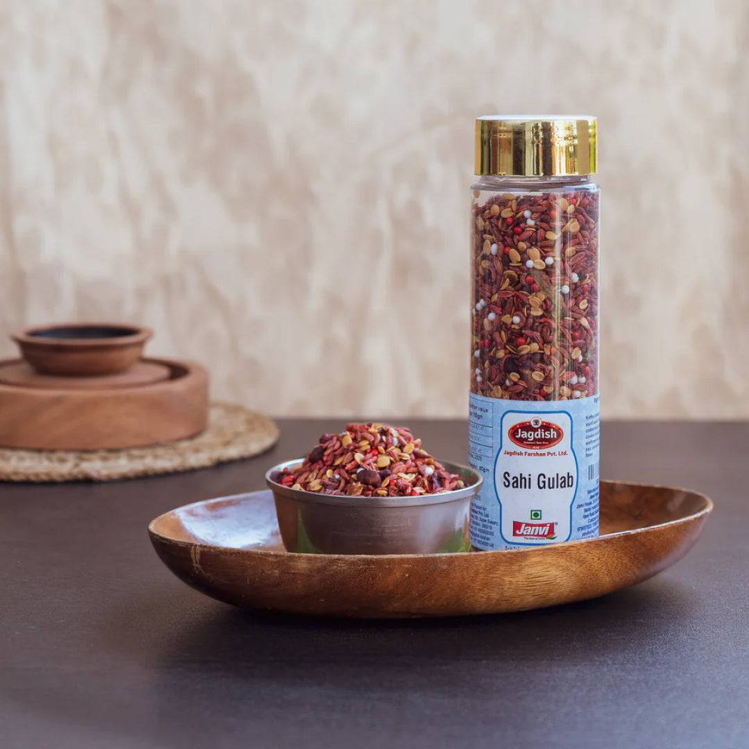 Jagdish Farshan Sahi Gulab Mukhwas - 500 gms