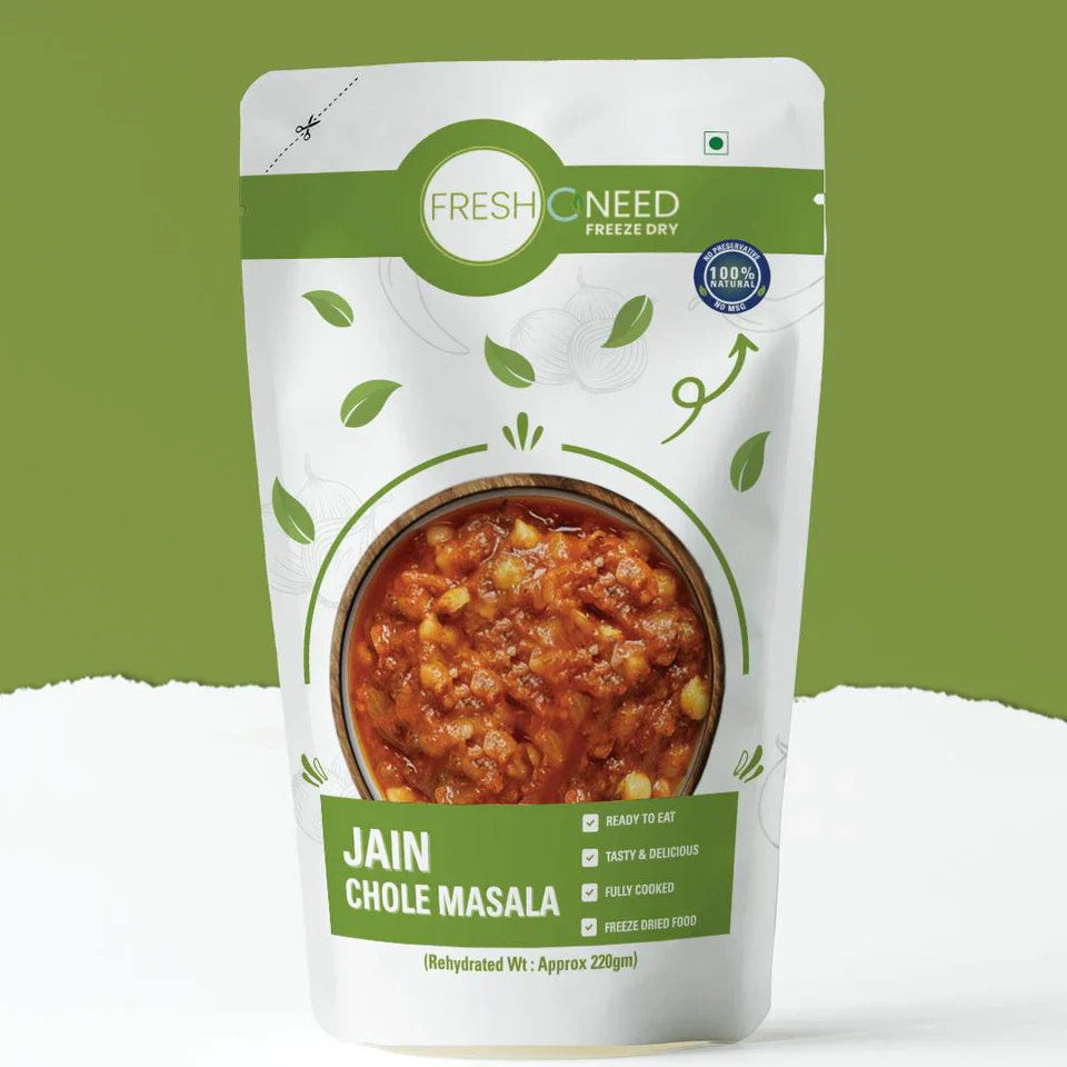 Fresh O Need Chole Masala ( Without Onion & Garlic ) - Ready To Eat 220 gms