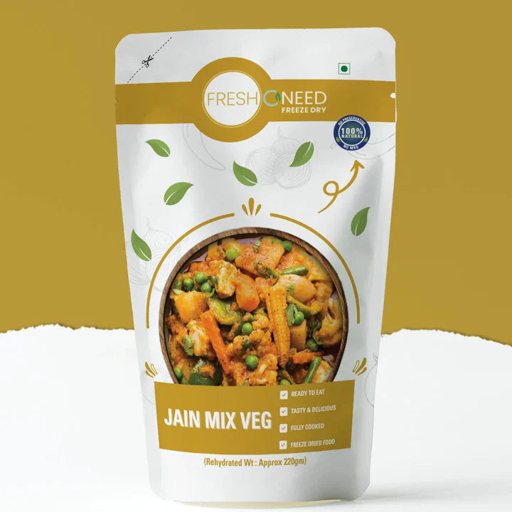 Fresh O Need Mix Veg (Without Onion & Garlic) - Ready To Eat 220 gms