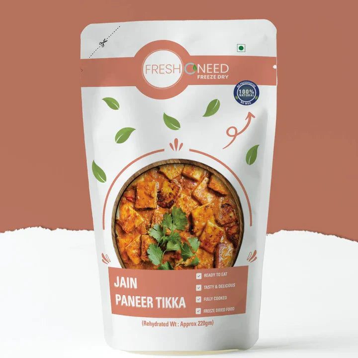 Fresh O Need Paneer Tikka ( Without Onion & Garlic ) - Ready To Eat 220 gms