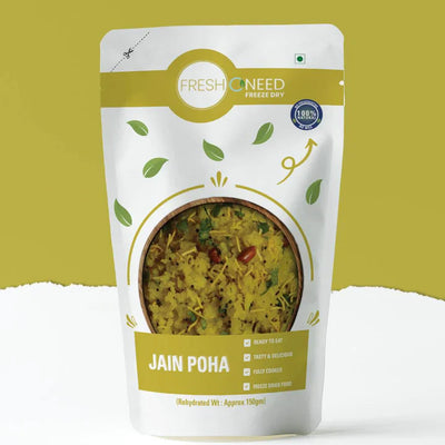 Fresh O Need Poha ( Without Onion & Garlic ) - Ready To Eat 150 gms