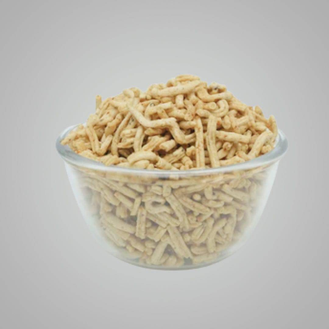 Savor the Unique Flavors of Jalaram Sweets Double Laung Sev - 500 gms