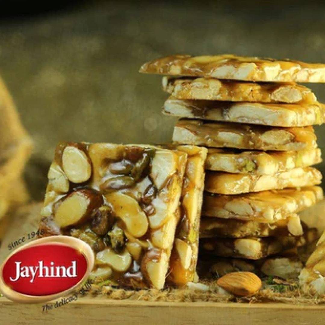 Jayhind Sweets Dryfruit Chikki | 500 gms