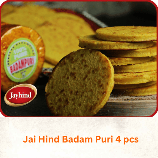Jayhind Sweets Badam Puri | 4 pcs