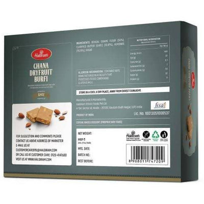 Haldiram's Chana Dry Fruit Burfi