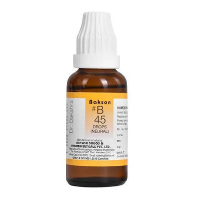 Bakson's Homeopathy B45 Drops