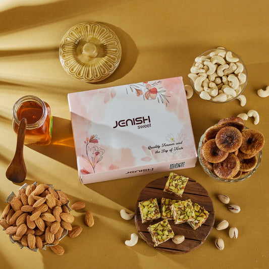 Jenish Sweets Sugarfree Dryfruit Punch Anjeer - 500 gms