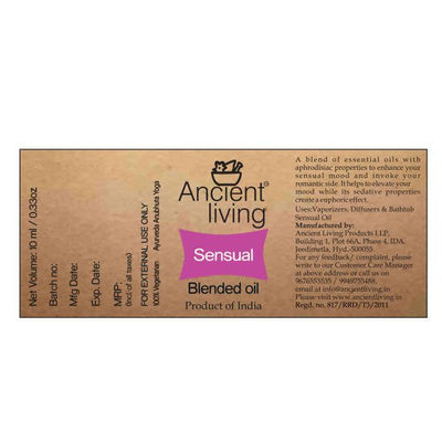 Ancient Living Sensual Blended Oil
