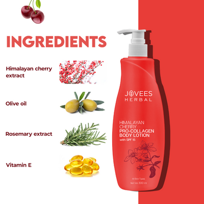 Jovees Himalayan Cherry Hand & Body Lotion (300 ml)