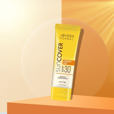 Jovees Sandalwood Natural Sun Cover SPF 30, UVA/UVB Protection