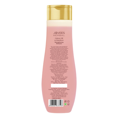 Jovees Red Onion Oil & Bamboo Strengthening Shampoo