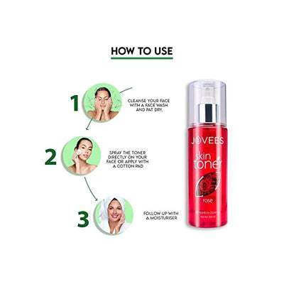 Jovees Herbal Face Rose Skin Toner