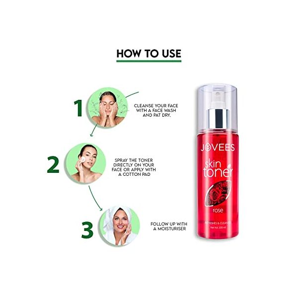 Jovees Herbal Face Rose Skin Toner