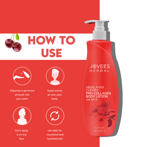 Jovees Himalayan Cherry Hand & Body Lotion (300 ml)