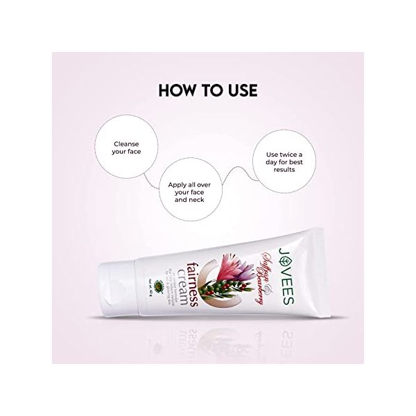 Jovees Saffron & Bearberry Fairness Face Cream (60 gm)