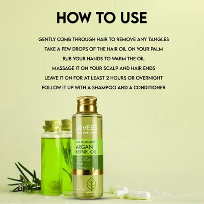 Jovees Hair Regrowth Argan Kernel Oil (100 ml)