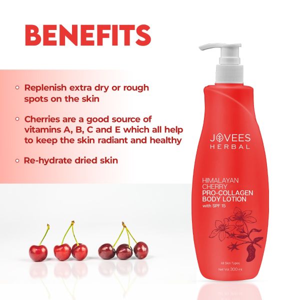 Jovees Himalayan Cherry Hand & Body Lotion (300 ml)