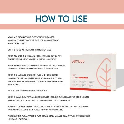 Jovees Fruit Facial Value Kit (315 gm)