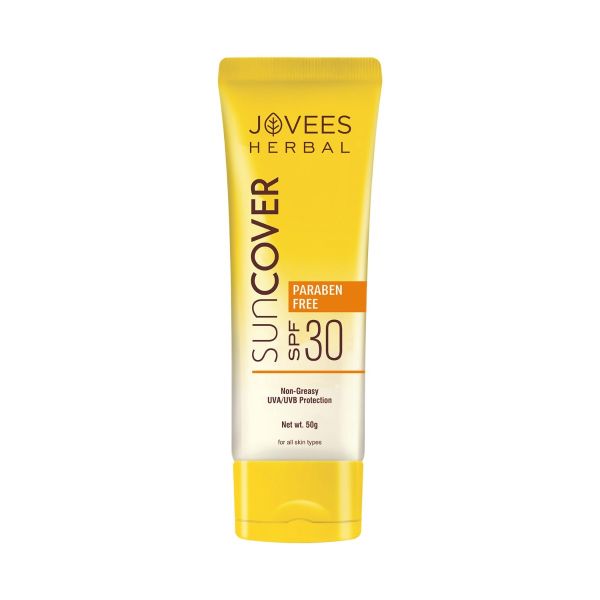 Jovees Sandalwood Natural Sun Cover SPF 30, UVA/UVB Protection
