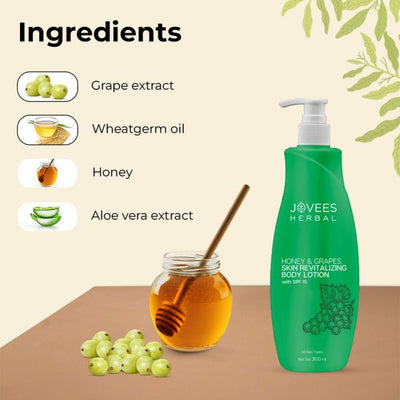 Jovees Honey & Grape Hand & Body Lotion (300 ml)